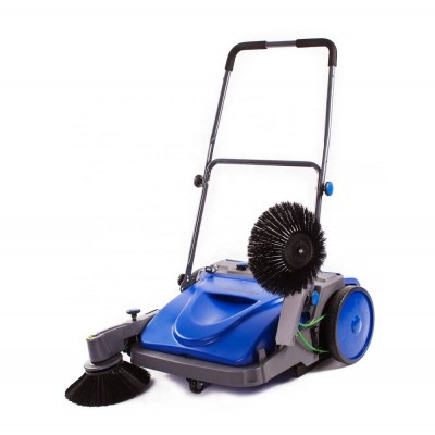 38 inch cleaning width  hand push walk behind floor sweeper